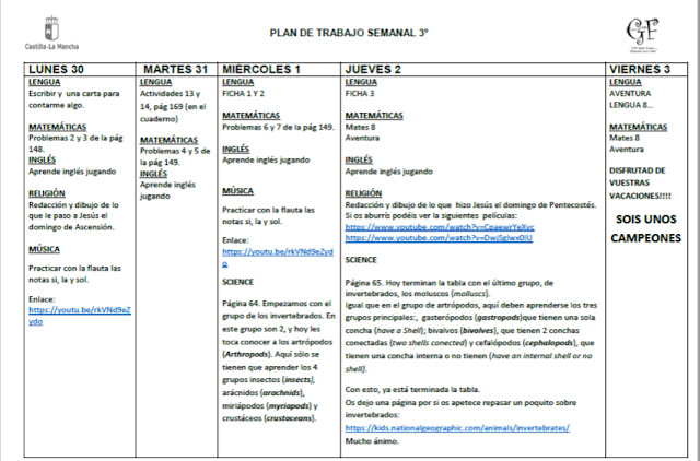  PULSA PARA DESCARGAR LAS TAREAS EN PDF