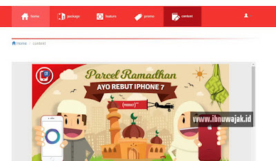 Menu Content MySmartfren