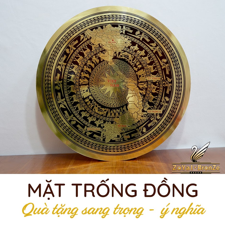[A117] Mặt trống đồng Ngọc Lũ: Quà tặng cao cấp, chế tác tinh xảo