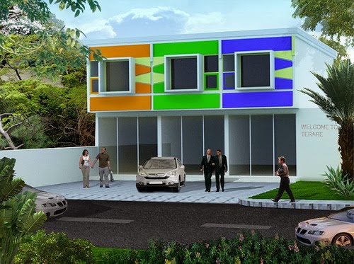 Inspirasi Desain Ruko  Minimalis 2019 Desain Rumah  