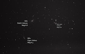 M82 M81 galaxies with DSLR