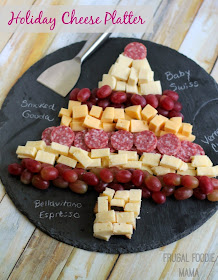 How to Create a Holiday Cheese Platter + tips and ideas for hosting a budget friendly wine tasting party #ALDIPairings