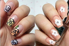 trend of nail art decoration 2012