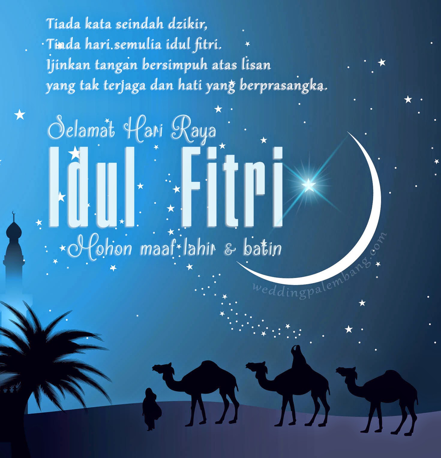 GAMBAR KARTU UCAPAN SELAMAT HARI RAYA IDUL FITRI 1435 H 