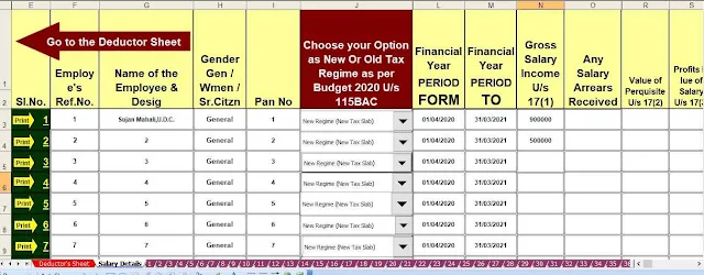 Income Tax Form 16