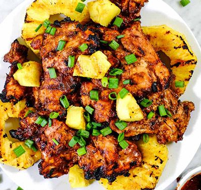 Grilled Pineapple Chicken 