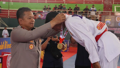 Kejurnas Karate Shindoka dan Bela Diri Piala Kapolda Jatim