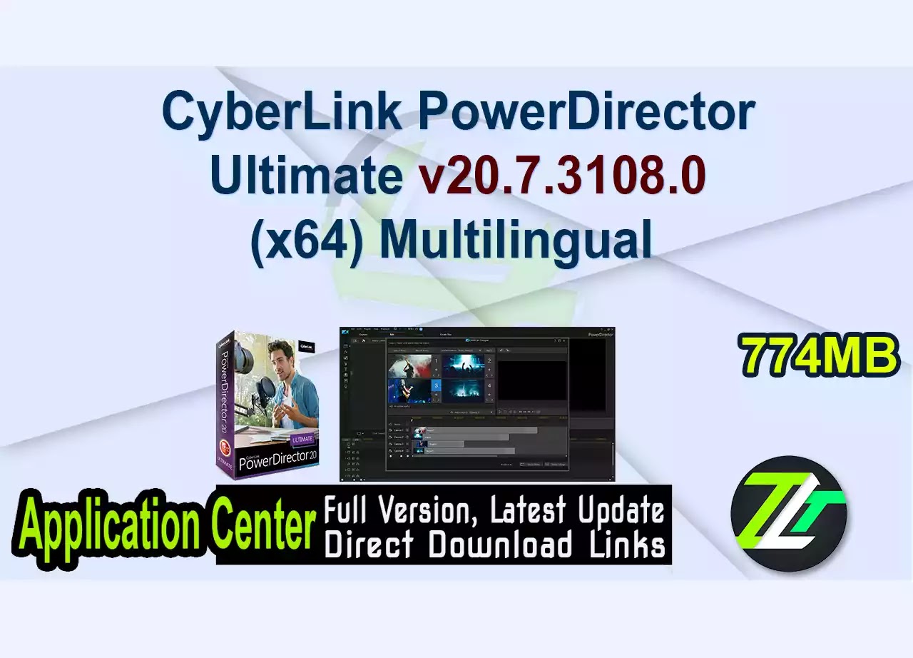 CyberLink PowerDirector Ultimate v20.7.3108.0 (x64) Multilingual
