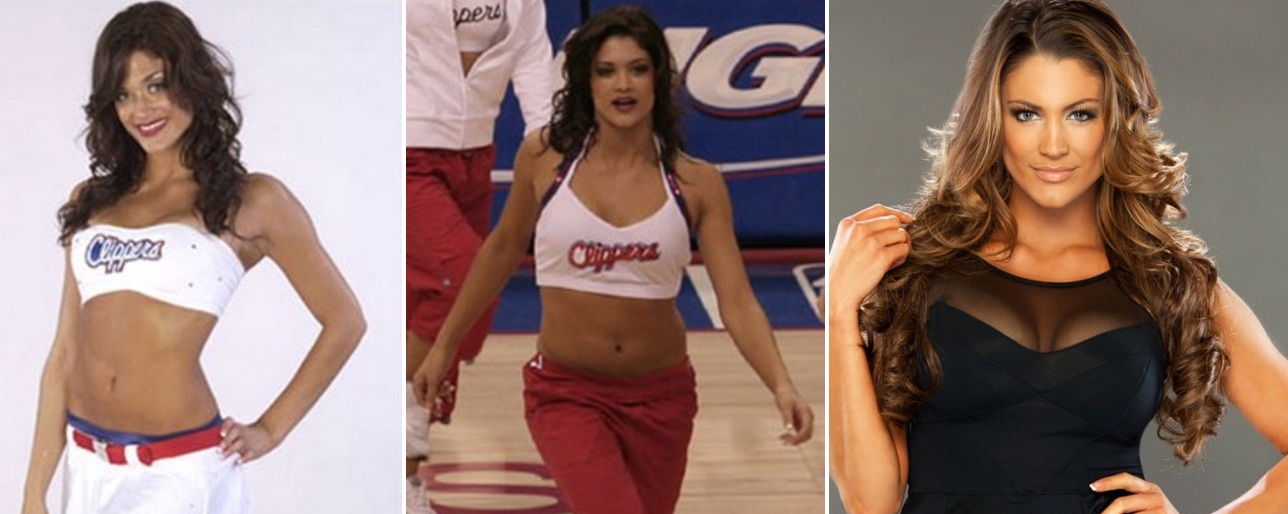 Most beautiful WWE Diva LA Clippers Cheerleader