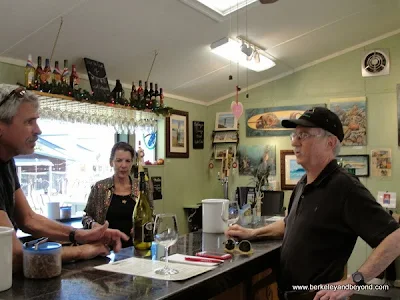 tasting room at Kelsey See Canyon Vineyards in San Luis Obispo, California