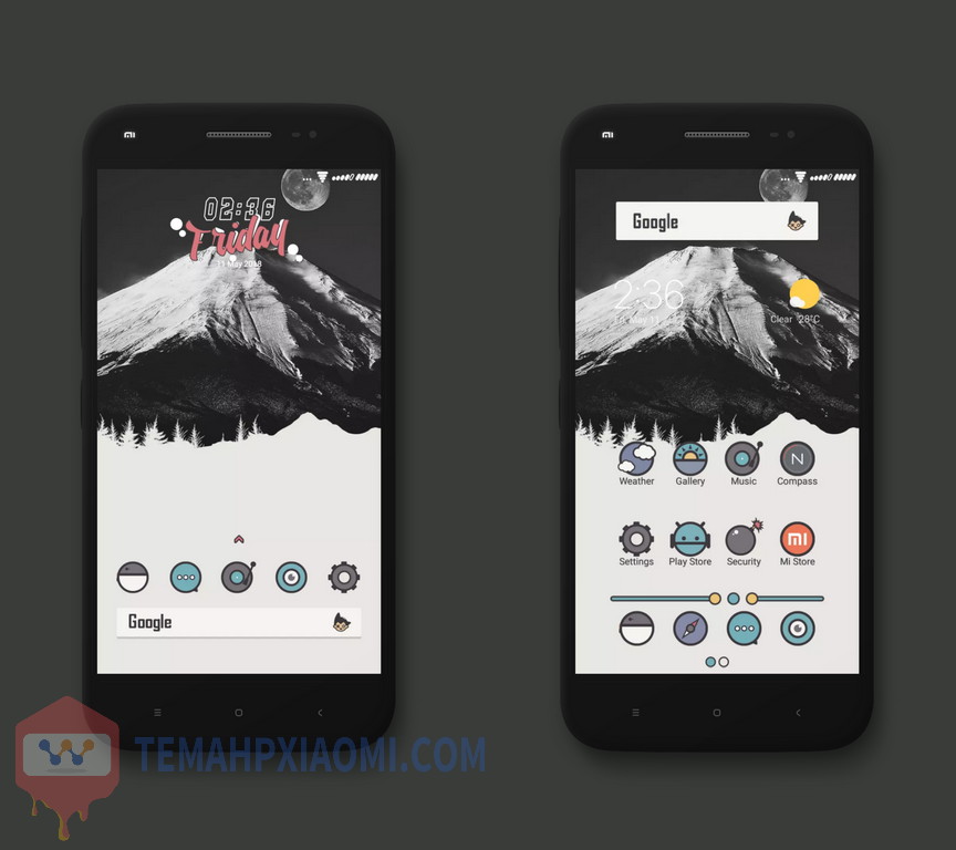 15 Tema Xiaomi Tembus Semua Sampai Akar Yang Ada di Theme 