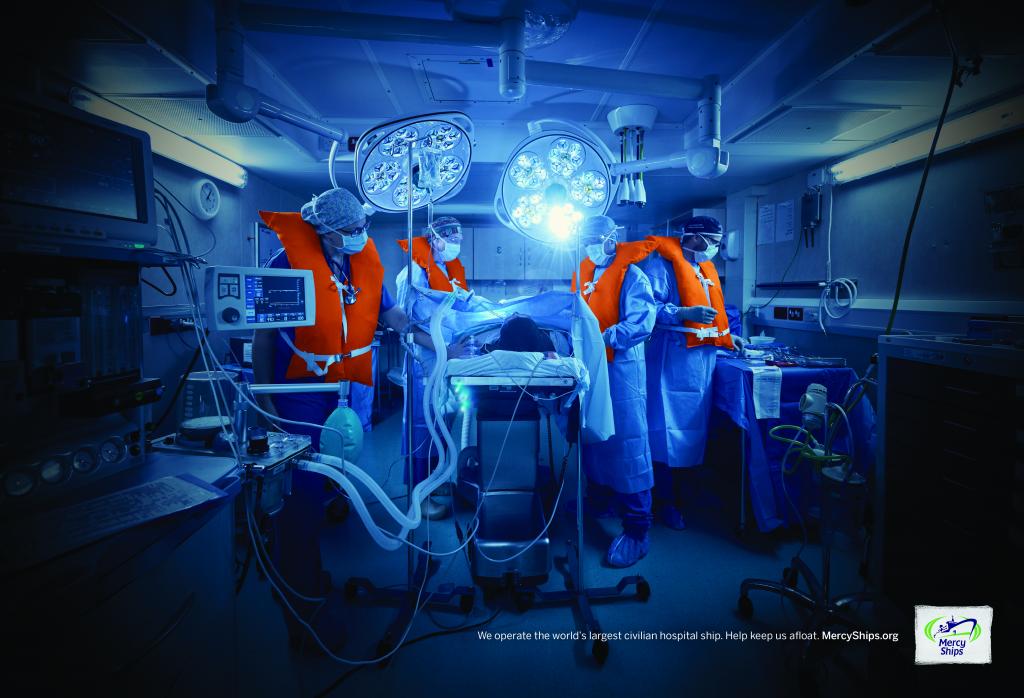 Mercy Ships Canada Print Ads via Toronto's Ogilvy & Mather