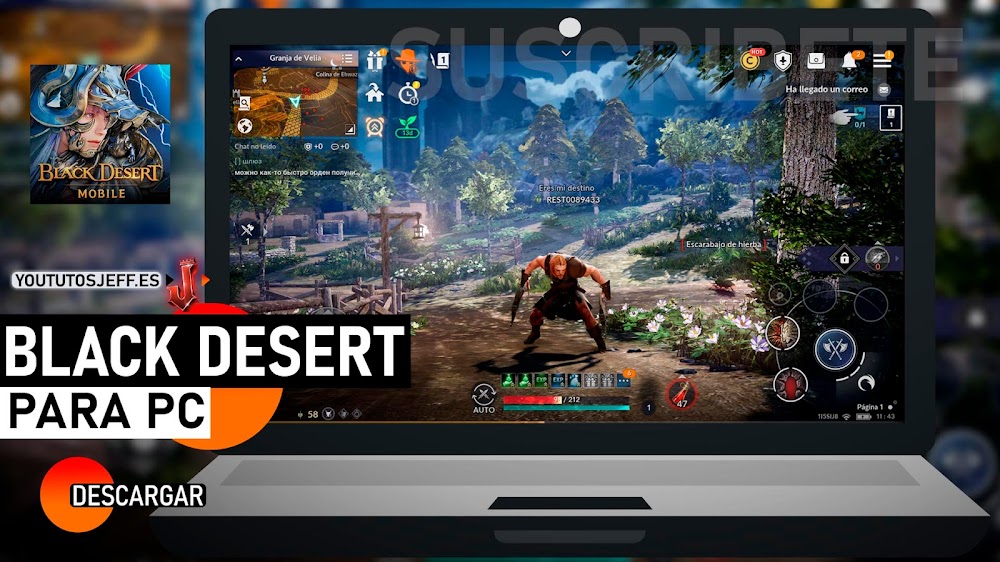 Instalar Black Desert Mobile para PC