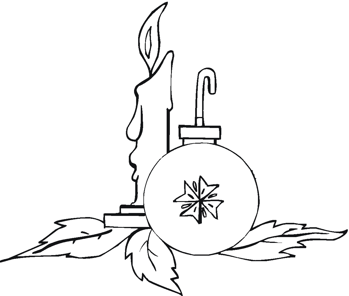 Christmas Ornaments Coloring Pages, Christmas Ornament Coloring Sheets