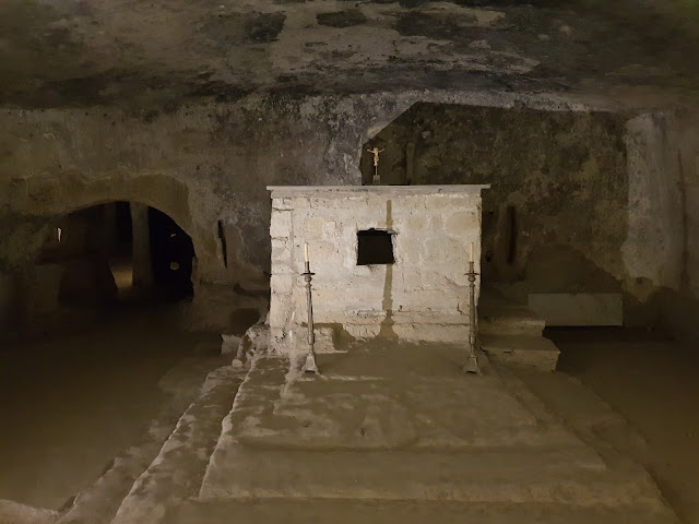 Catacombe di San Gennaro a Napoli-Parte inferiore-Basilica di Sant'Agrippino