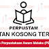 Jawatan Kosong di Perbadanan Perpustakaan Awam Melaka (PERPUSTAM) - 6 November 2023