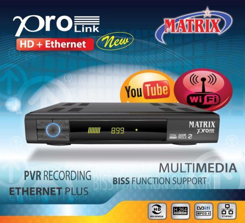 Cara fly matrix hd ethernet +