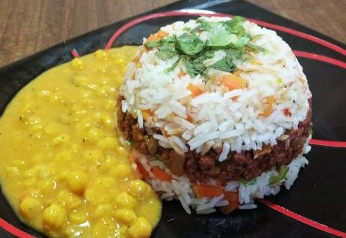 Peruvian coated rice