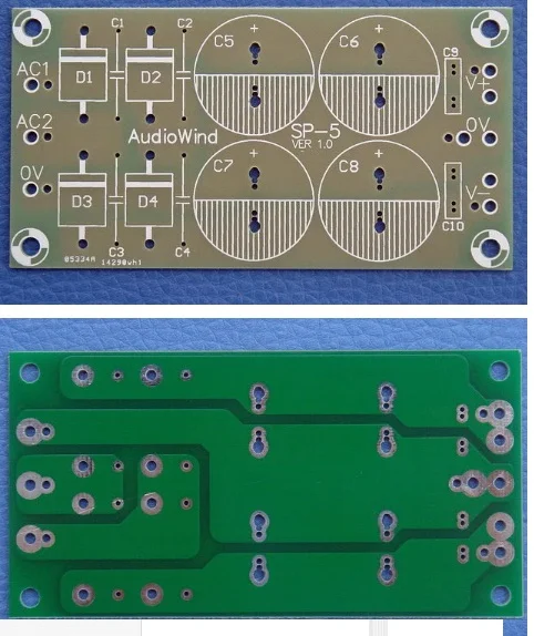 kit pcb power supply amplifier 