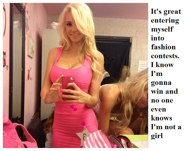 I Am A Queen With My Own Crown Sissy TG Caption - Coerced Into Skirts - Crossdressing and Sissy Tales and Captioned images