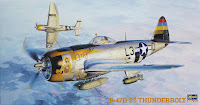 Hasegawa 1/48 P-47D-25 THUNDERBOLT (JT40) Color Guide & Paint Conversion Chart