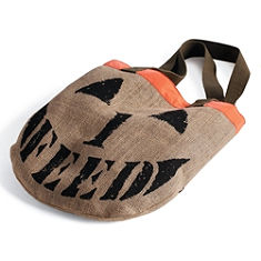 fun find: feedsack trick or treat bag and a pinterest question