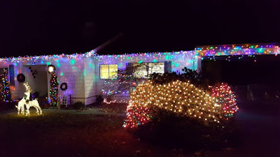 xmas light display