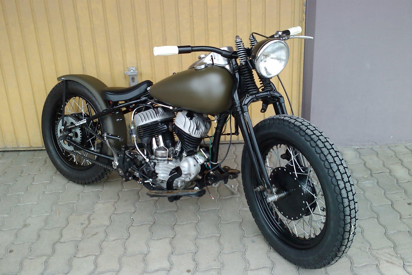 harley sportster chopper for sale Meine Harley WLD 1938 im Bobber-style ist beinahe fertig. . .