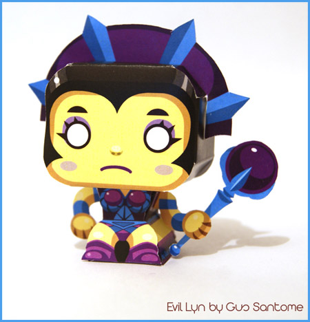 Mini Evil-Lyn Papercraft