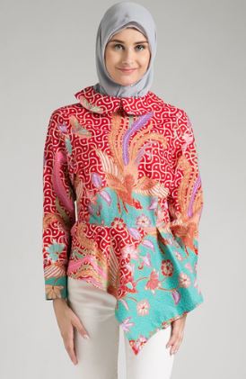 33 Model  Tunik  Batik  Terbaru 2021 Modern Cantik 