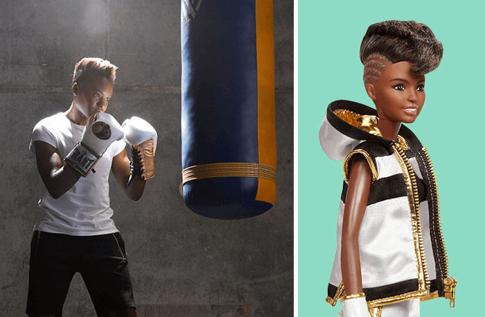 Barbie Introduces 17 New Dolls Based On Inspirational Women Such As Frida Kahlo And Amelia Earhart - Nicola Adams Obe, Boxing Champion