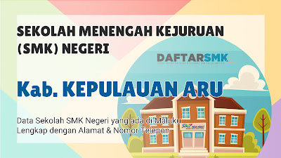 Daftar SMK Negeri di Kab. Kepulauan Aru Maluku