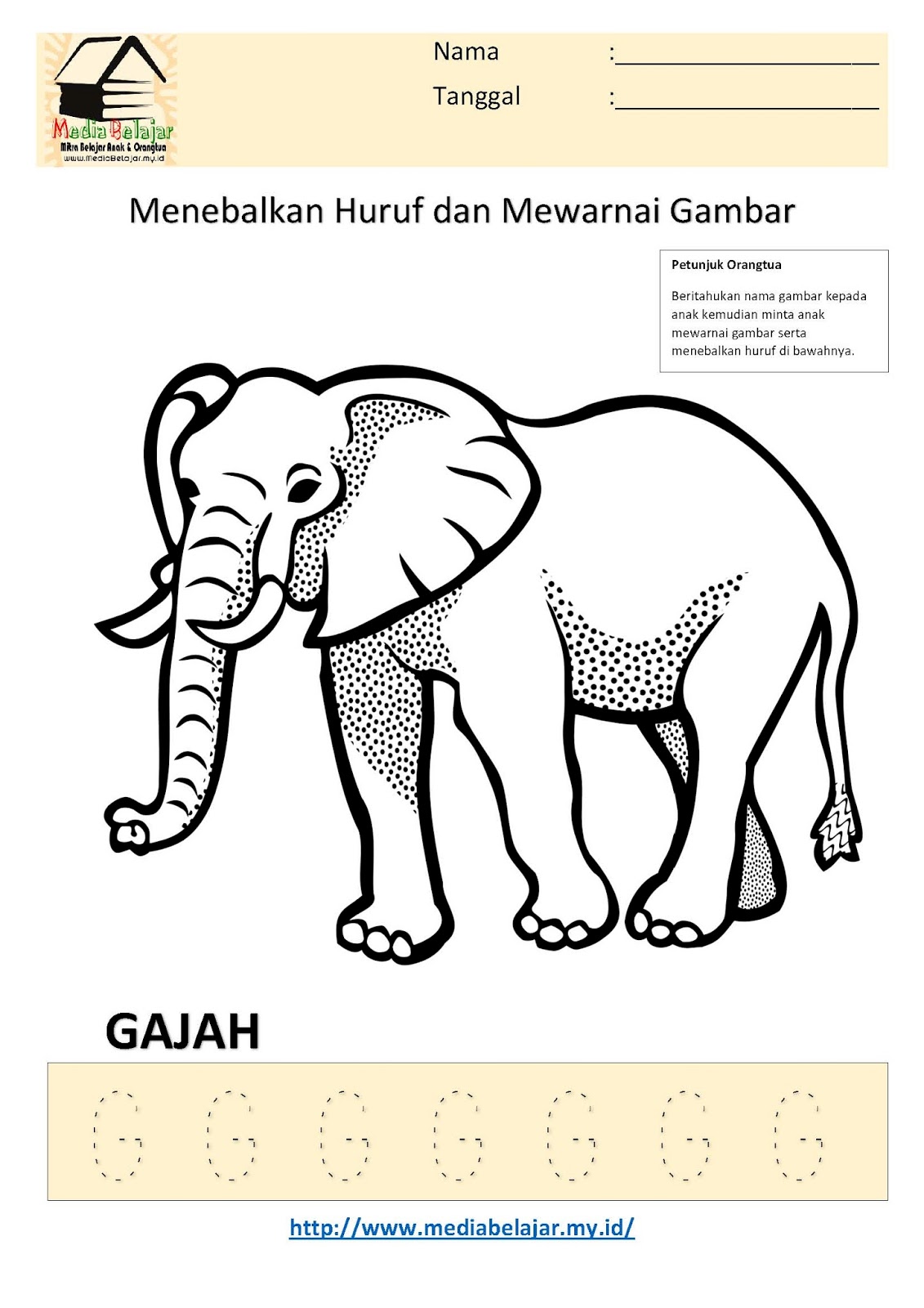 Download 780 Koleksi Gambar Gajah Anak Paud  HD