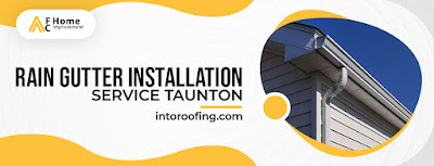 rain gutter installation service  Taunton