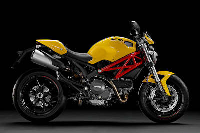 2011 Ducati Monster 796 Yellow
