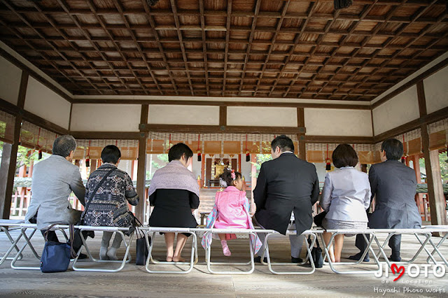 手向山八幡宮での七五三出張撮影