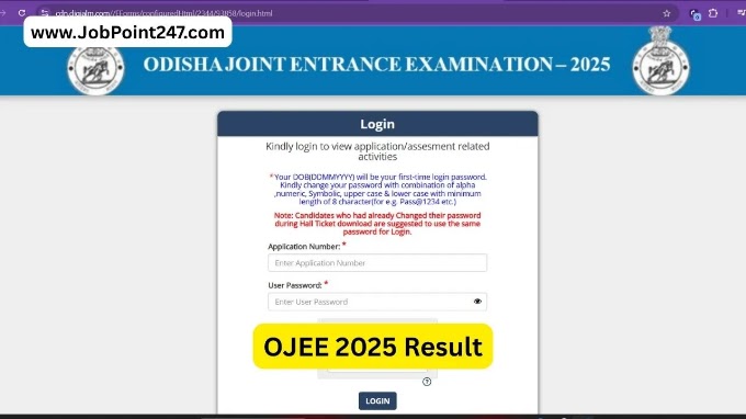 OJEE 2025 Result Declared: Download Rank Card & Check Merit List
