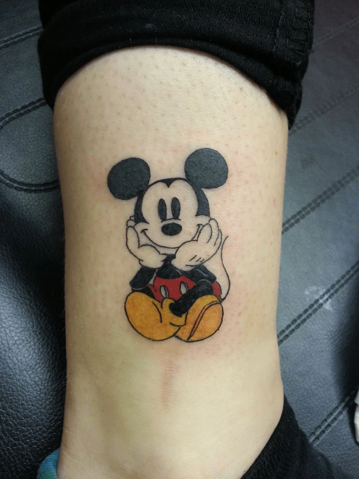 Deliciosos Tatuajes de Mickey y Minnie Mouse