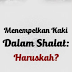 RF 40 - Menempelkan Kaki Dalam Shalat : Haruskah ?