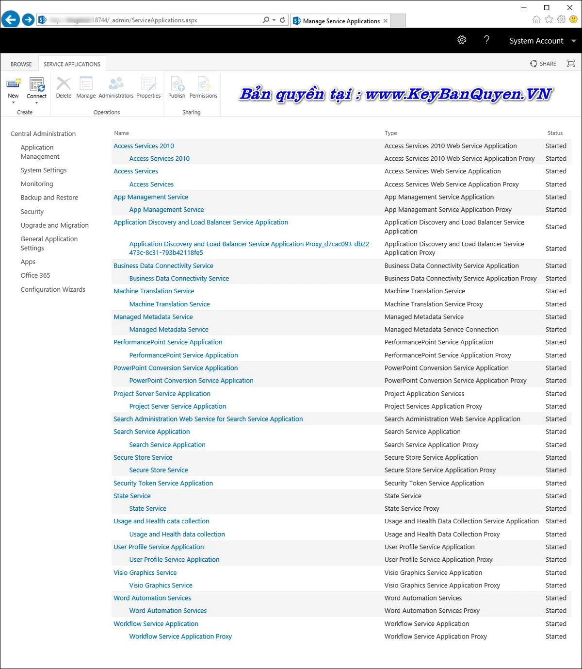Mua Bán Key bản quyền SharePoint Server 2019 Enterprise.