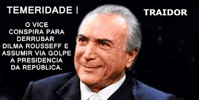 Resultado de imagem para temer golpista