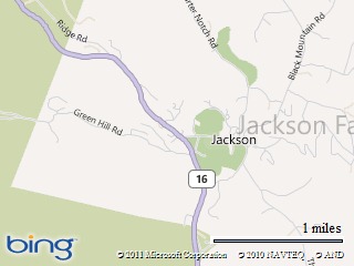 Map of Jackson Area