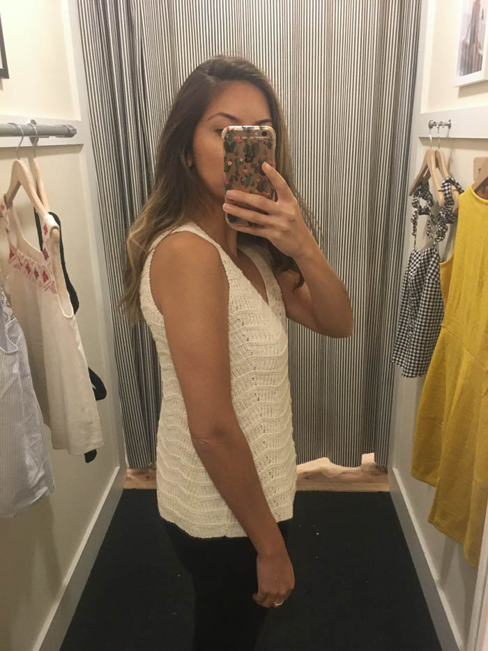 cute summer sweater tank