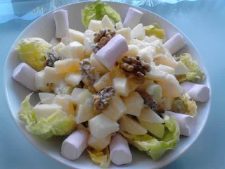 No lo tires: Ensalada con manzanas