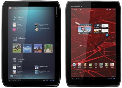 Verizon Motorola Xyboard tablet with 4G LTE