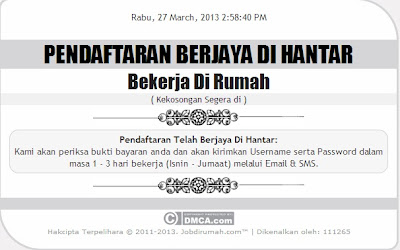 Jobdirumah Satu Bidang Pekerjaan