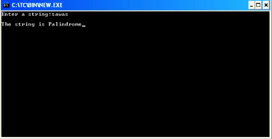 C++ Program to check whether a String is Palindrome or not