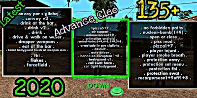 135+ New Cleo Script For GTA SA Android