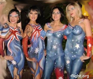 The Australian Women Body Painting 3