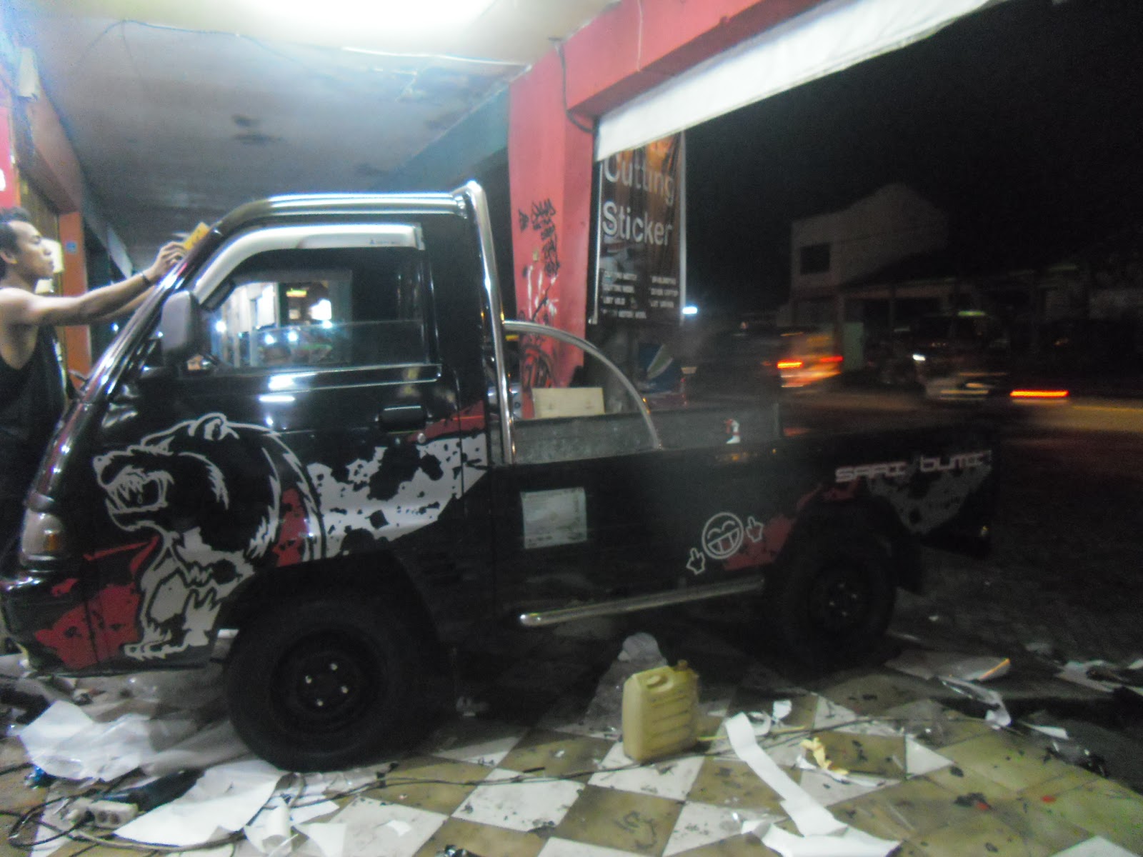 Top Variasi Cutting Sticker Mobil  Pick Up  Terbaru Modifotto